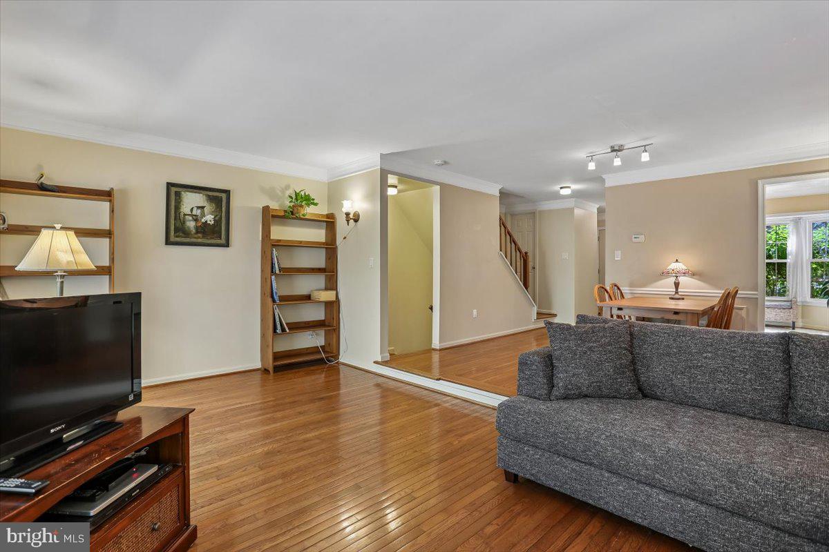 2459 McCormick Road Rockville, MD 20850 - Photo 15 of 54 Living Room with Hardwood Floors