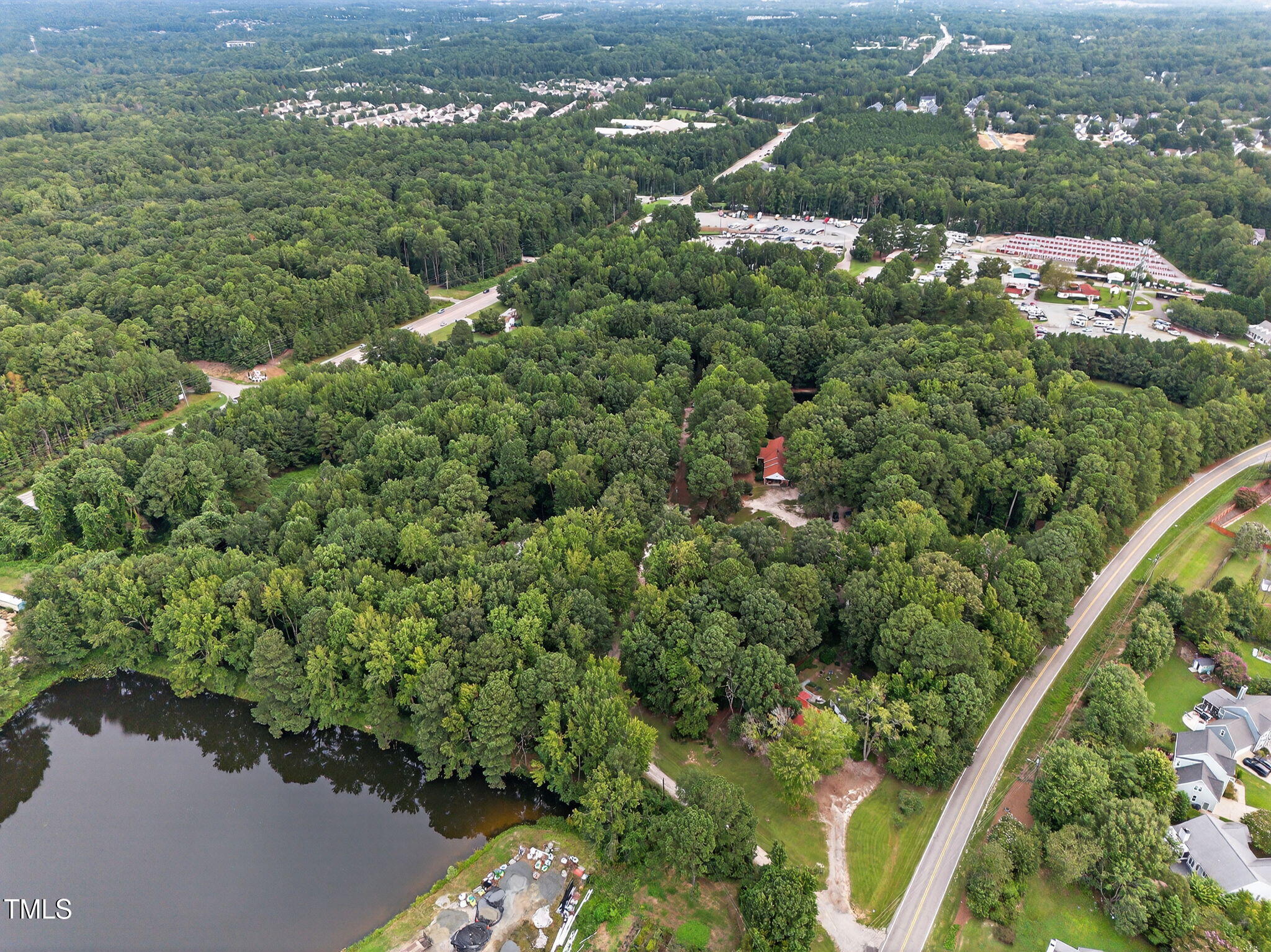 705 Oak Ridge Drive Cary, NC 27519 - Photo 7 of 31 an aerial view of a city