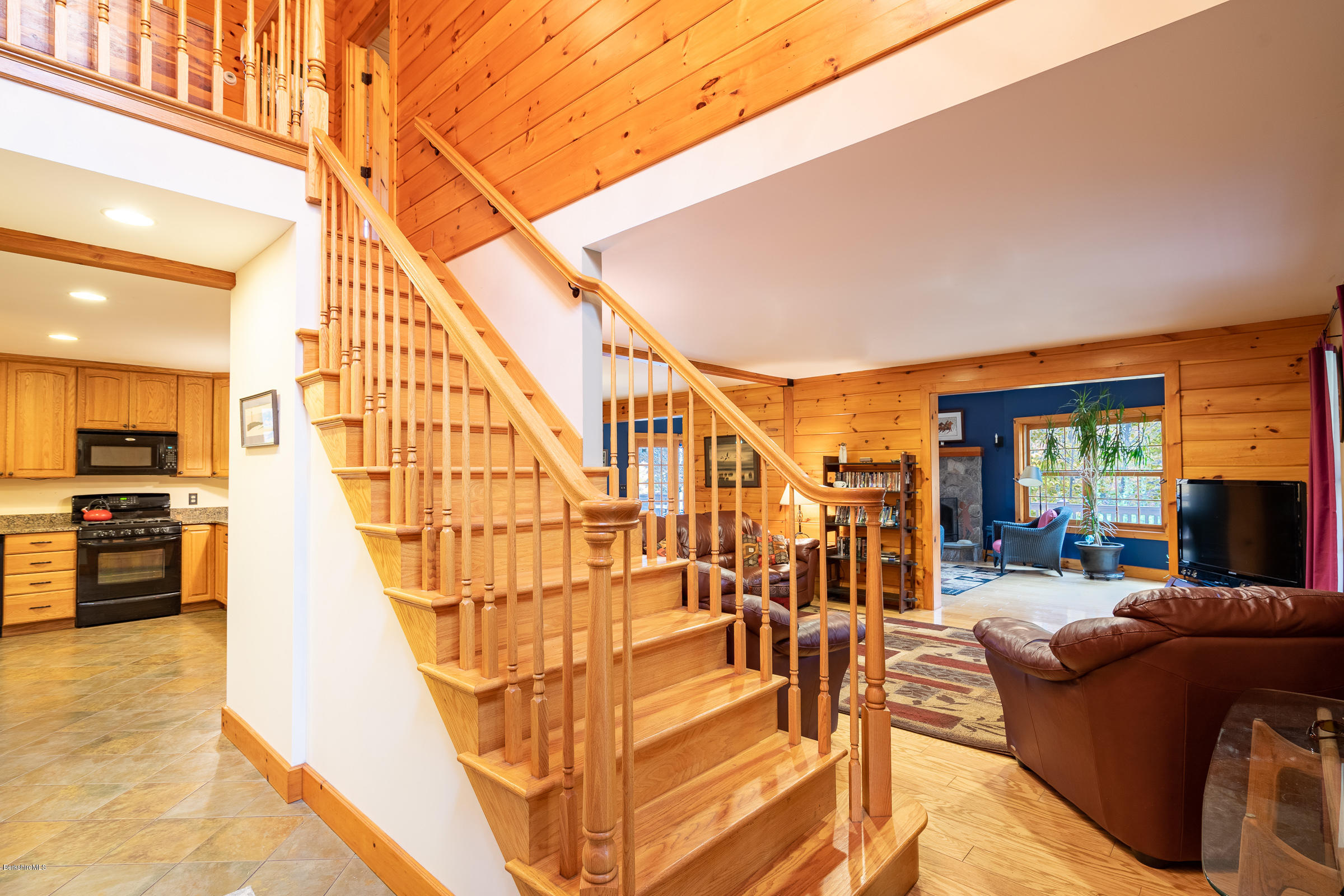 1110 Dimmock Road Otis, MA 01223 - Photo 13 of 24 Front Stairway