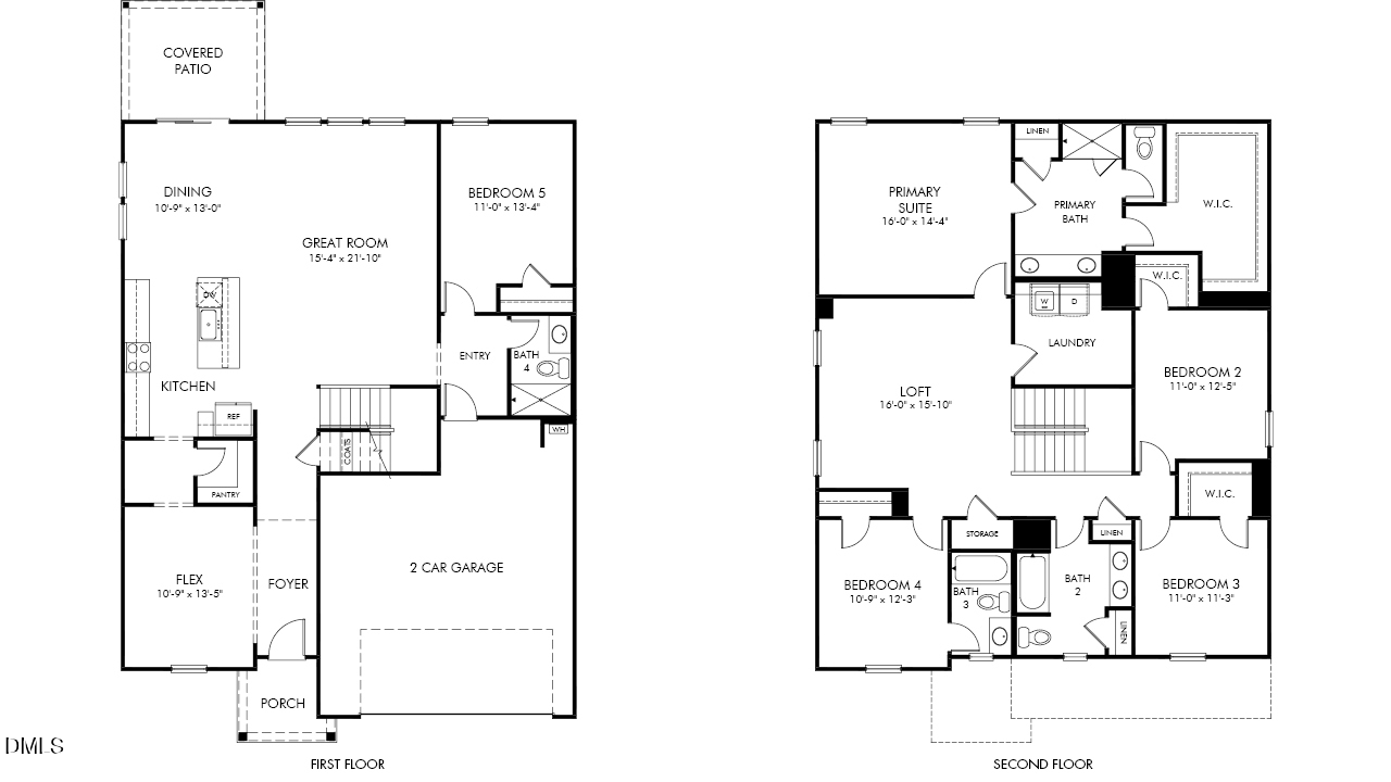 2145 Topsail Road Durham, NC 27703 - Photo 52 of 53 a picture of a floor plan