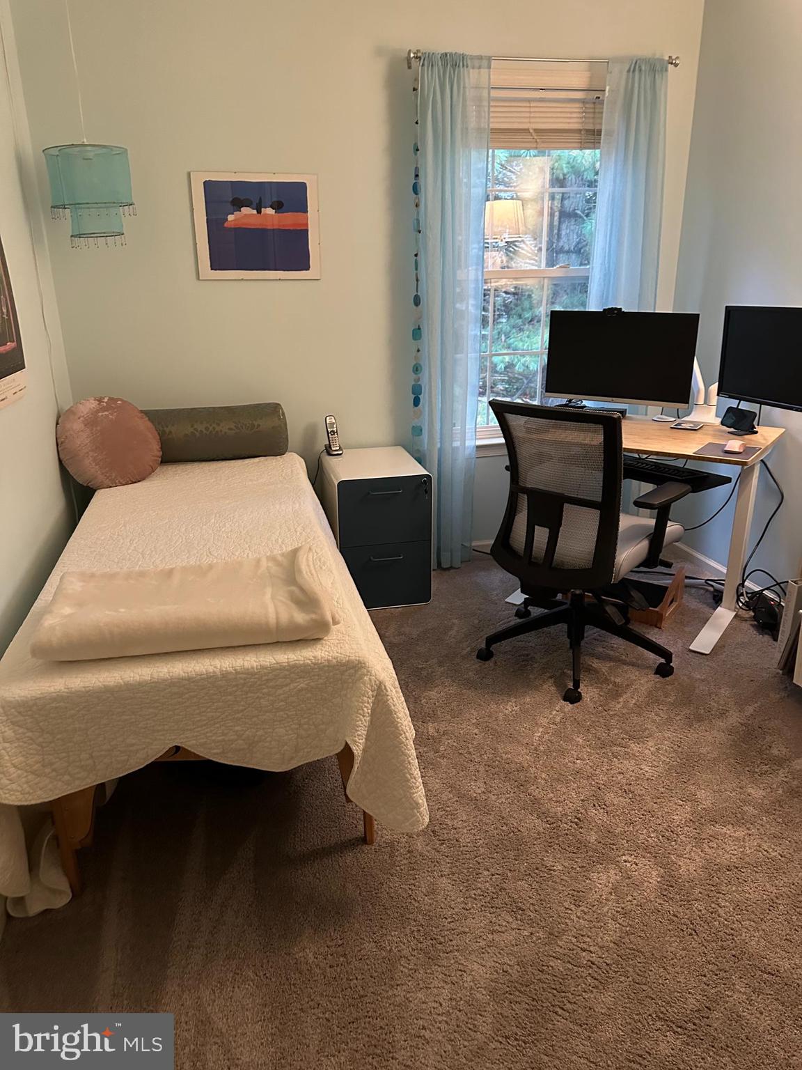 194 Victoria Court Doylestown, PA 18901 - Photo 15 of 20 a bedroom with a bed and a desk