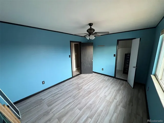 a view of a livingroom with a hardwood