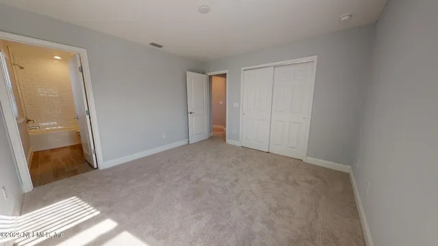 a view of empty room