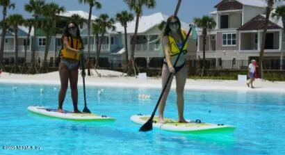 a park with kid zone