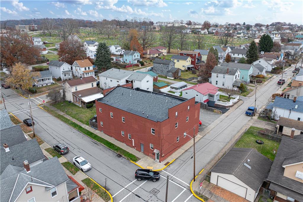 802 Horner Street Brackenridge, PA 15014 - Photo 5 of 9 an aerial view of a city with lots of residential buildings