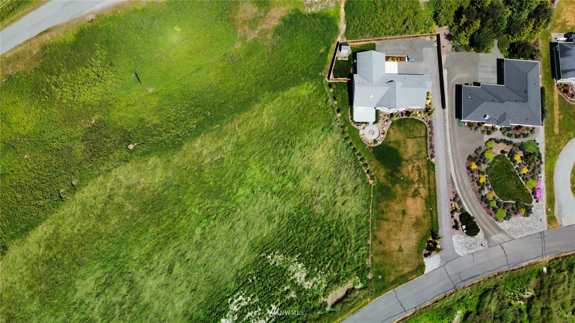 0 Hogback Road Sequim, WA 98382 - Photo 5 of 7 an aerial view of residential house with an outdoor space