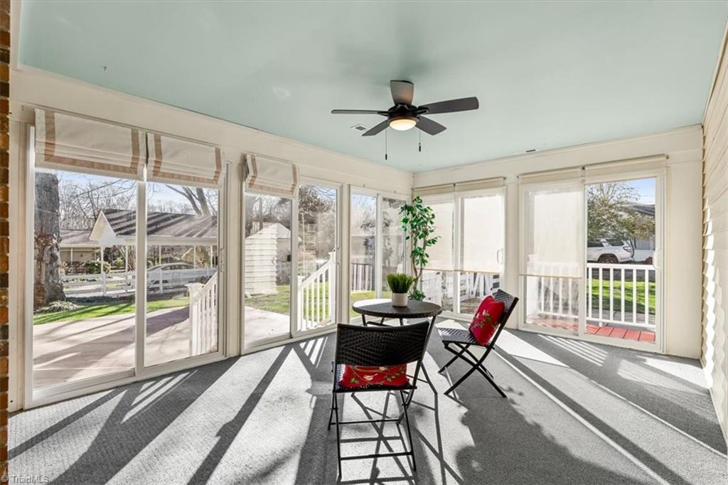 4511 Graham Road Greensboro, NC 27410 - Photo 25 of 49 Sunroom
