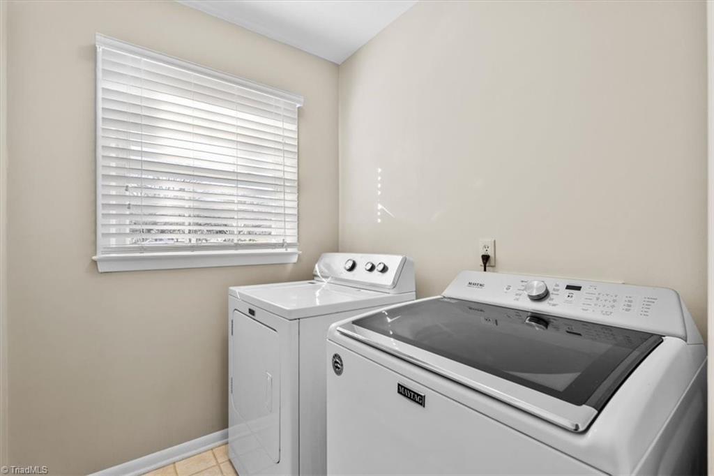 4511 Graham Road Greensboro, NC 27410 - Photo 38 of 49 Laundry conveniently located just off kitchen