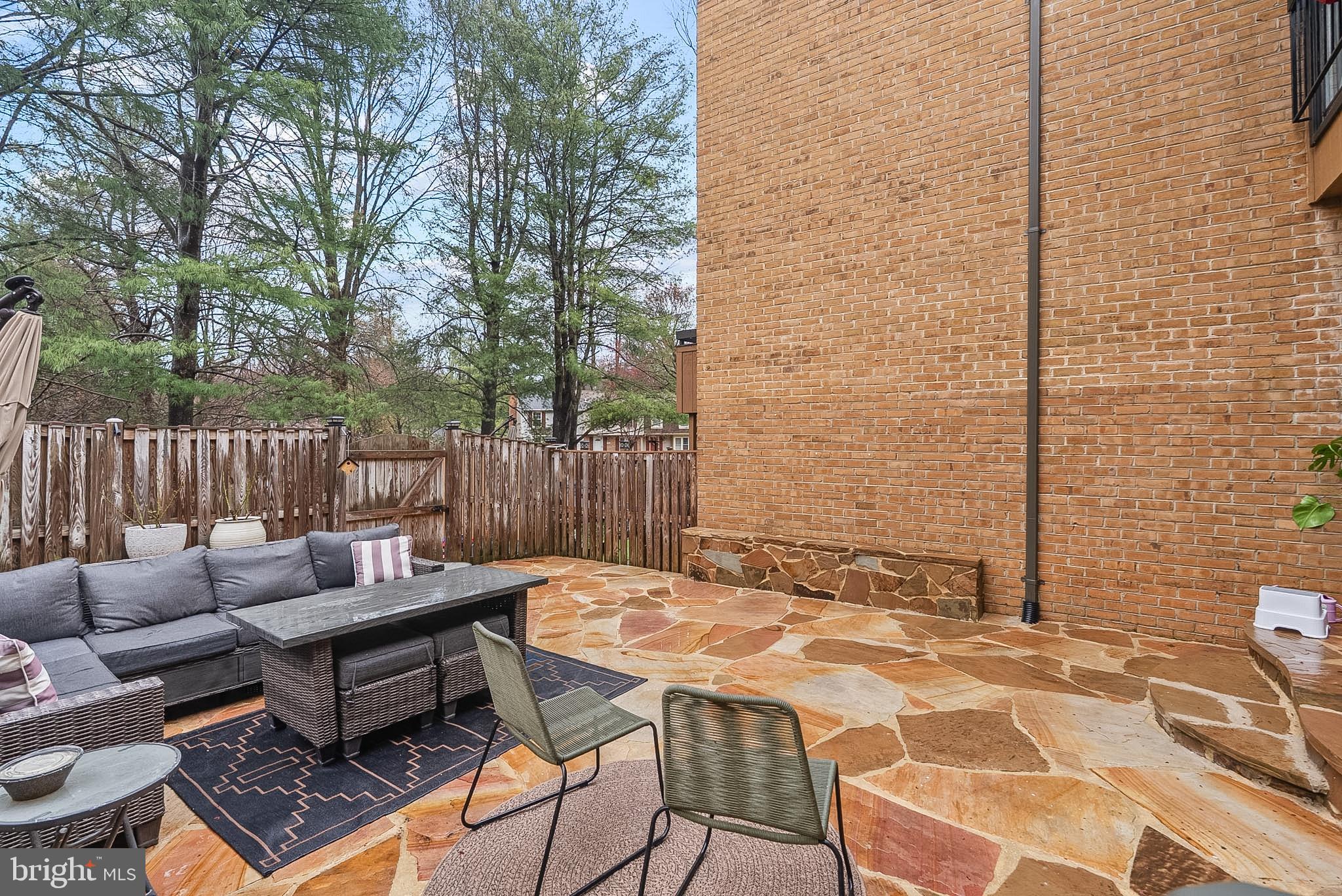 9060 Blarney Stone Drive Springfield, VA 22152 - Photo 46 of 47 a outdoor space with patio furniture and a potted plant