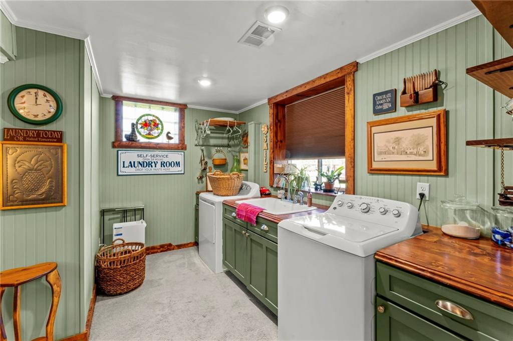 78 Conklin Road Washington, PA 15301 - Photo 21 of 39 Lower Level Laundry Room 78 Conklin Road