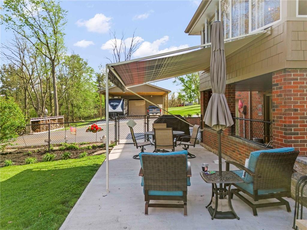 78 Conklin Road Washington, PA 15301 - Photo 26 of 39 Rear Patio 78 Conklin Road
