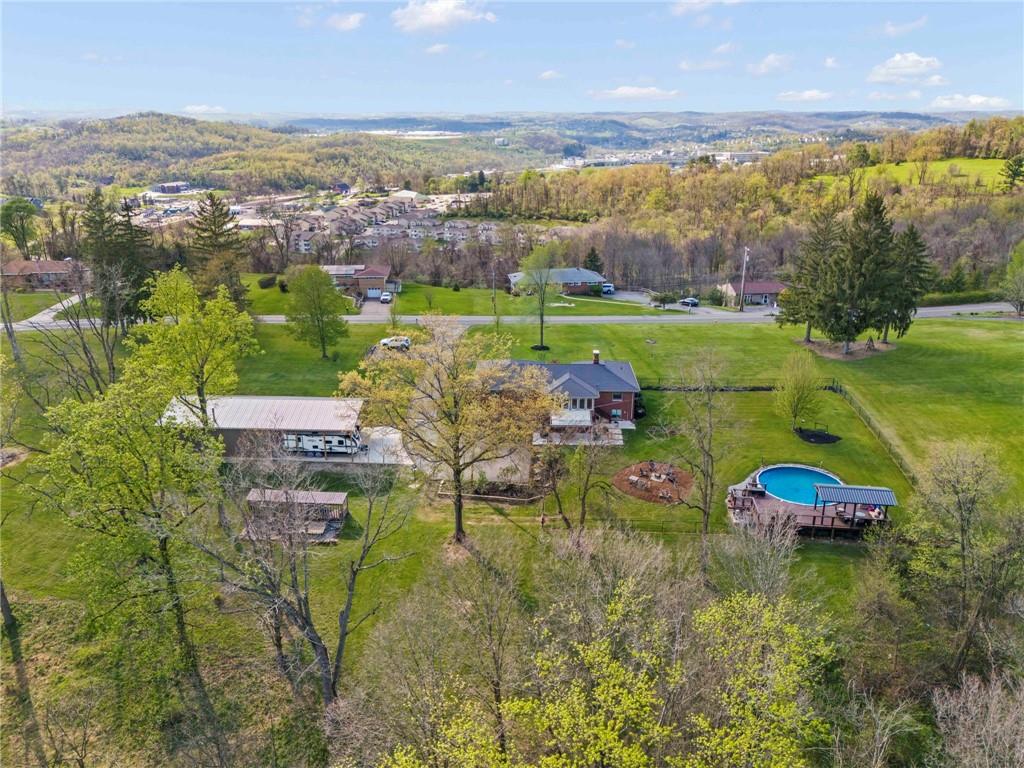 78 Conklin Road Washington, PA 15301 - Photo 35 of 39 Aerial View 78 Conklin Road