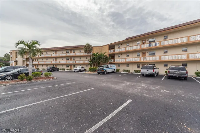 a car parked in front of a building