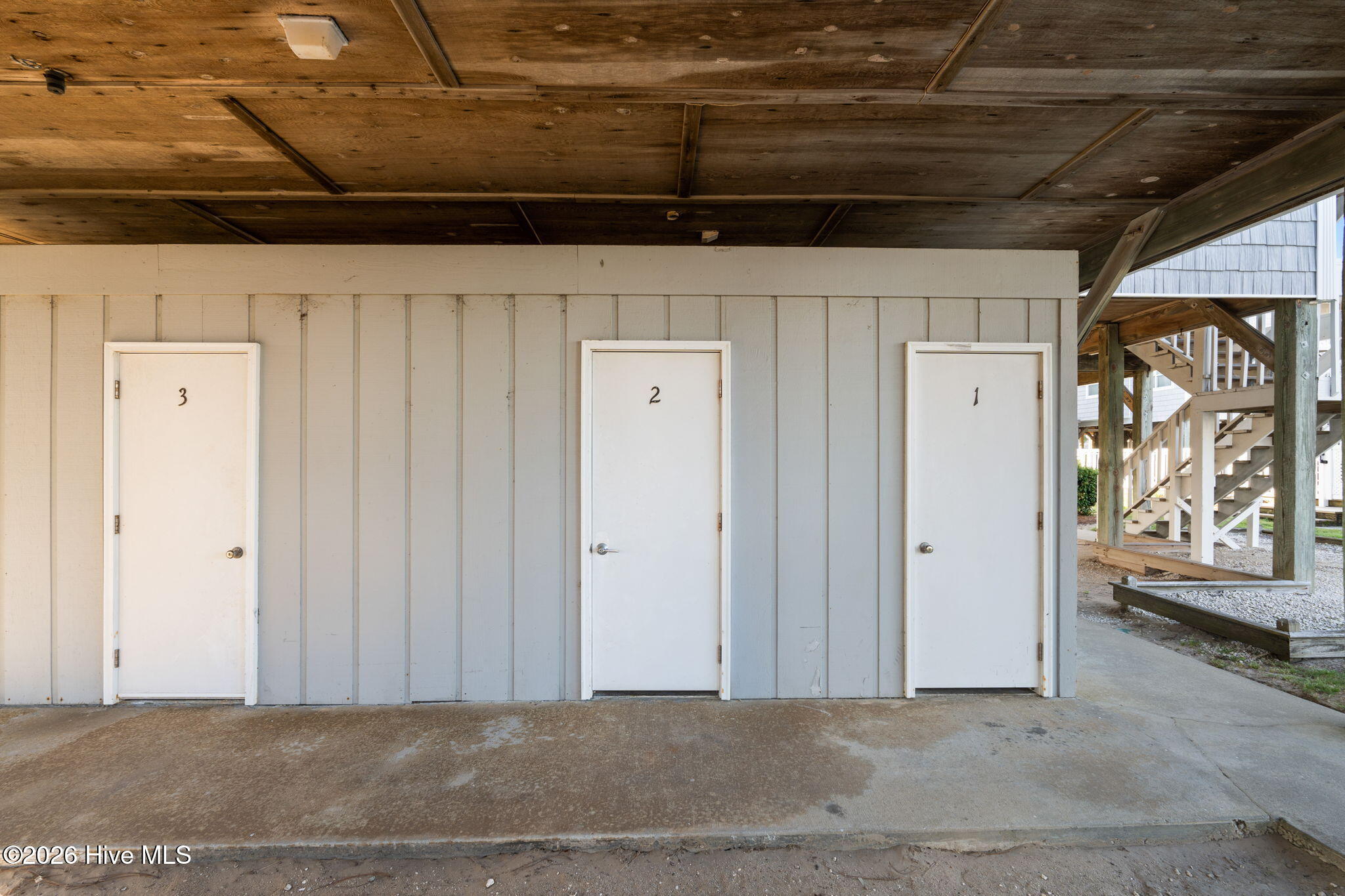 4 Seabrook Road, Unit 2 Ocean Isle Beach, NC 28469 - Photo 27 of 33 Storage for beach items!