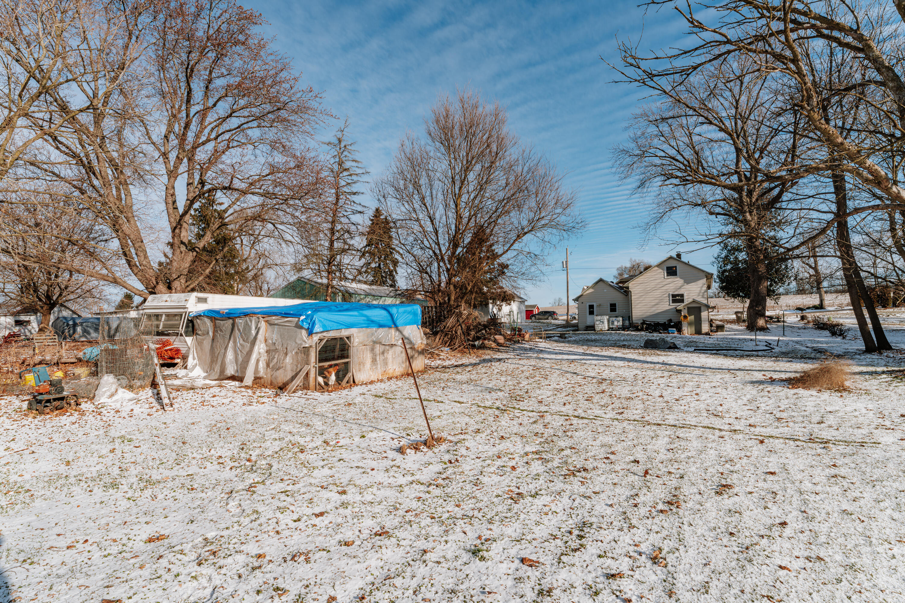 N6335 County Road East Concord, WI 53066 - Photo 28 of 34 House from the Backyard