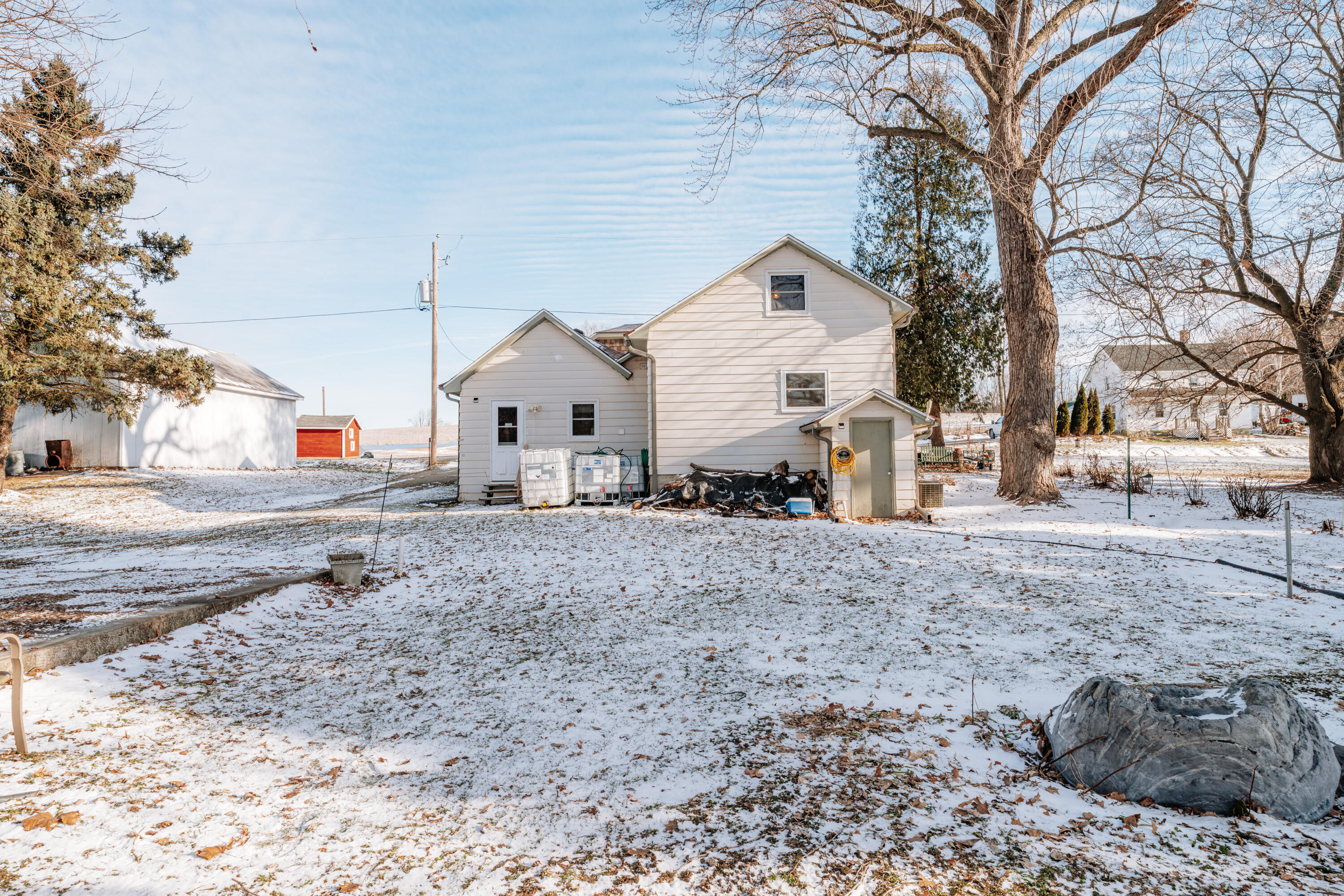 N6335 County Road East Concord, WI 53066 - Photo 33 of 34 House Rear