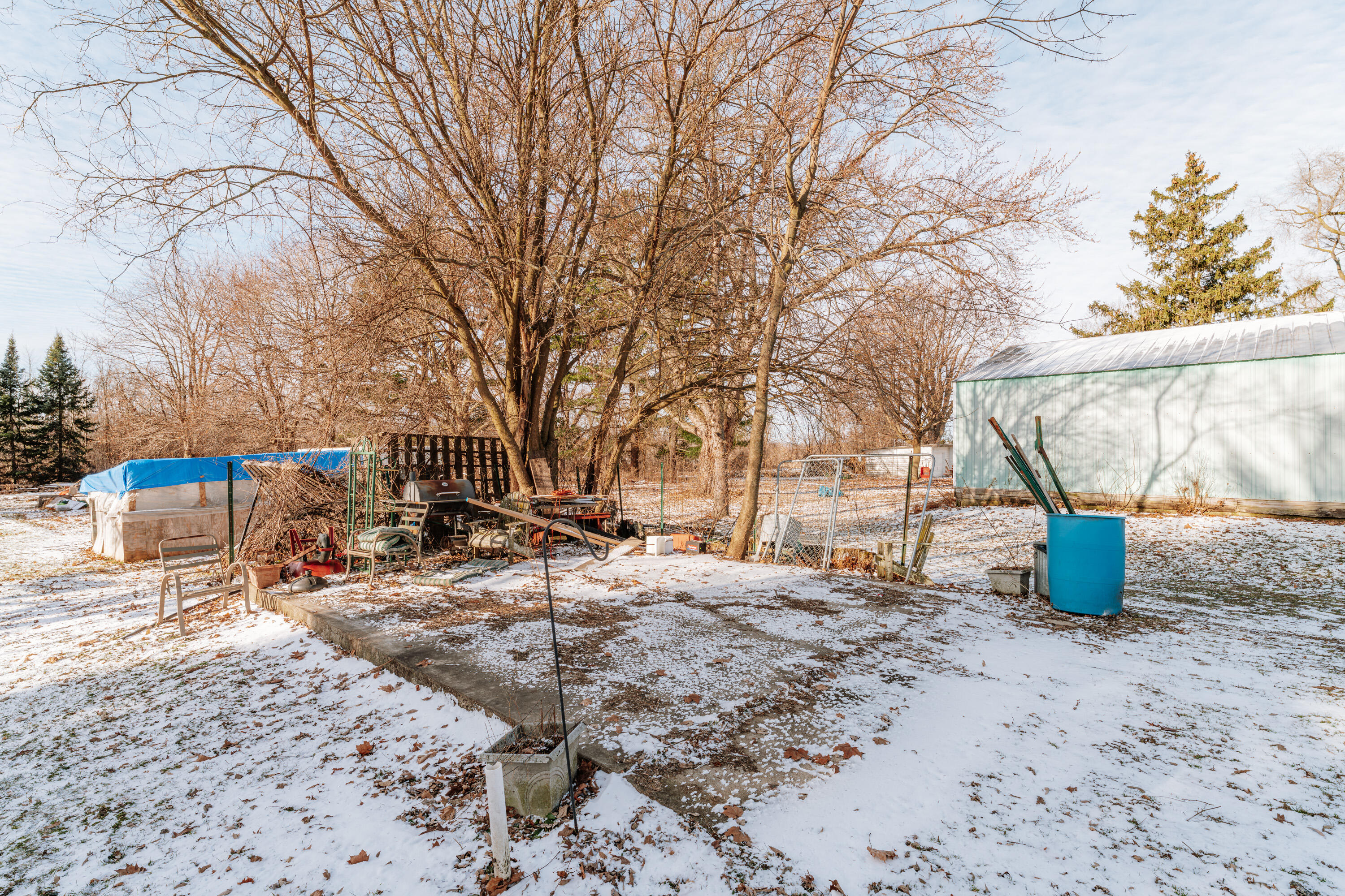 N6335 County Road East Concord, WI 53066 - Photo 34 of 34 Garage Slab