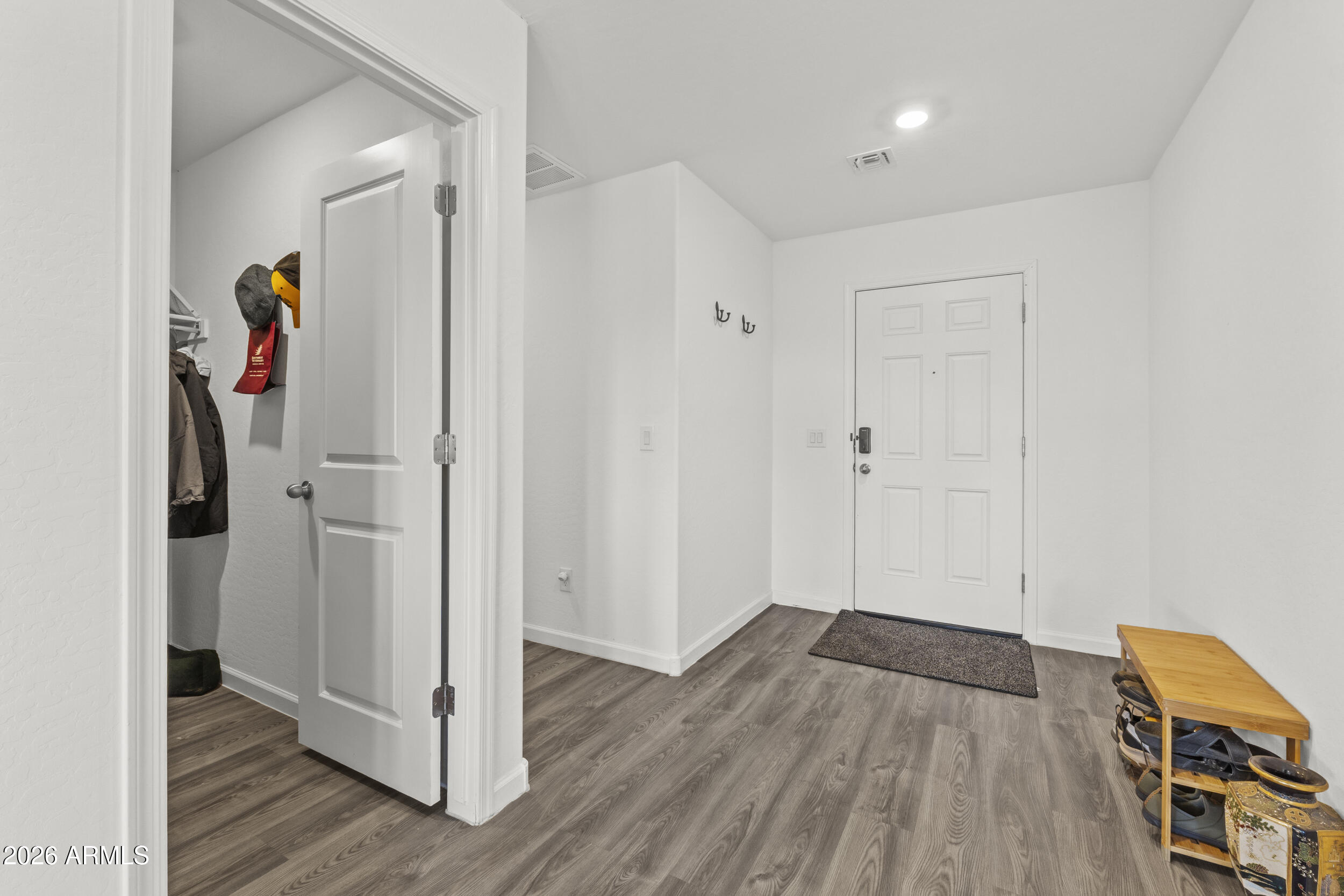 83 South Naples Lane Casa Grande, AZ 85122 - Photo 16 of 26 wooden floor in an empty room