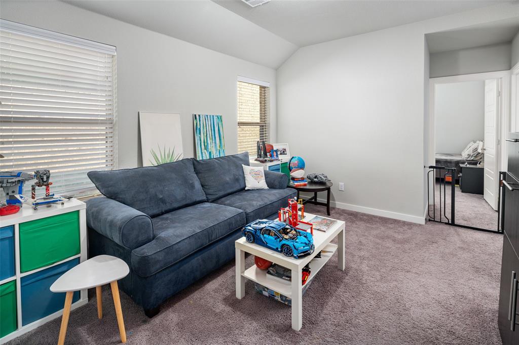 4209 Switchgrass Street Celina, TX 75009 - Photo 9 of 18 a living room with furniture and a potted plant