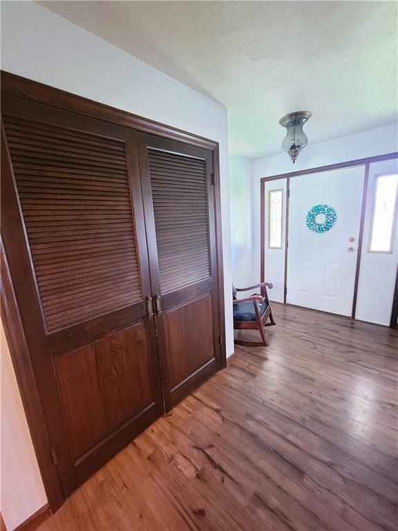 130 Pflugh Road Butler, PA 16001 - Photo 7 of 25 a view of a hallway with wooden floor