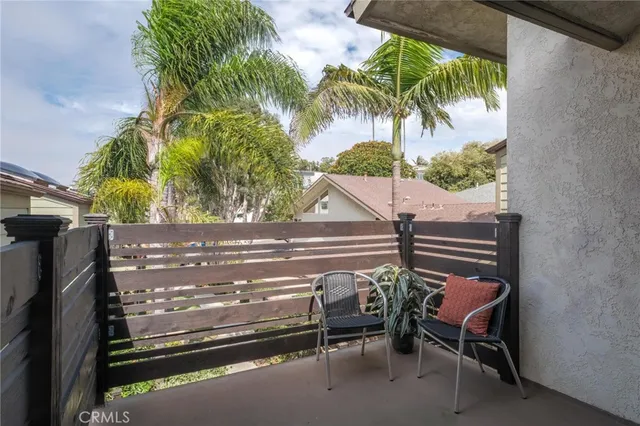 a view of outdoor space with seating area