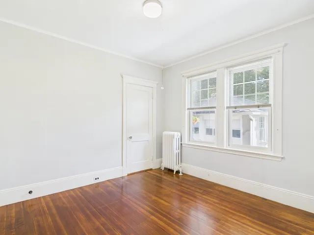 a view of a yard in front of a building