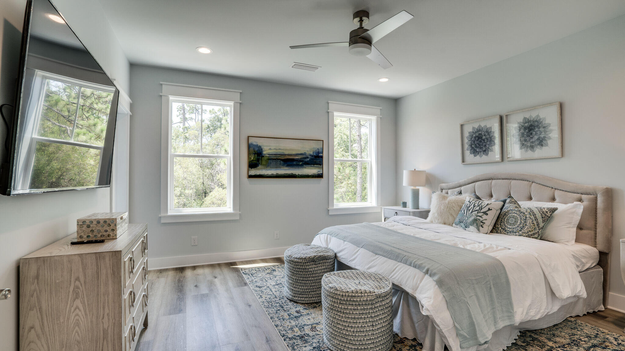 393 Redbud Ln Inlet Beach Inlet Beach, FL 32461 - Photo 14 of 46 a bedroom with a bed and a window