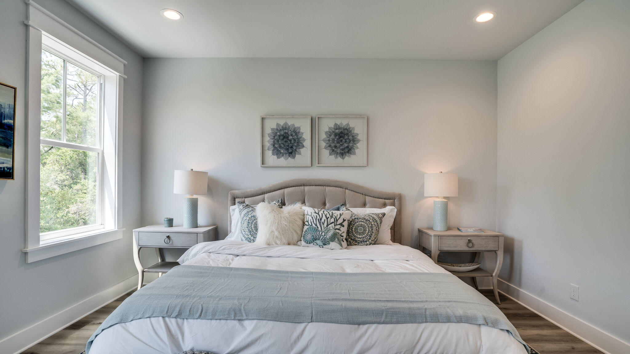 393 Redbud Ln Inlet Beach Inlet Beach, FL 32461 - Photo 15 of 46 a bedroom with a bed and a window