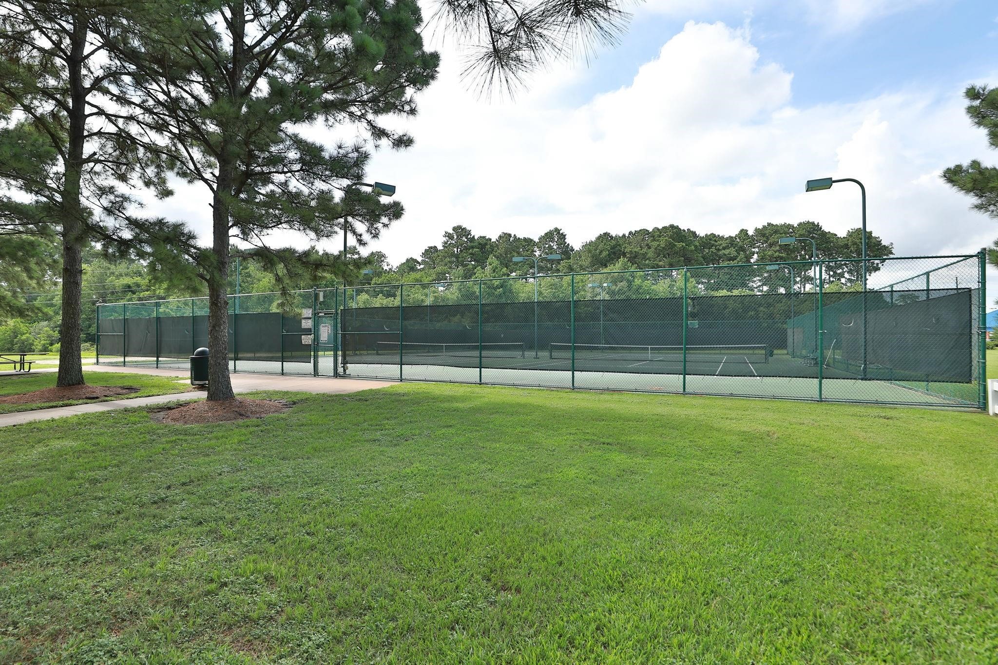 5914 Oakmoss Trail Spring, TX 77379 - Photo 46 of 50 Pickleball? Tennis? Take your pick and bring some friends!