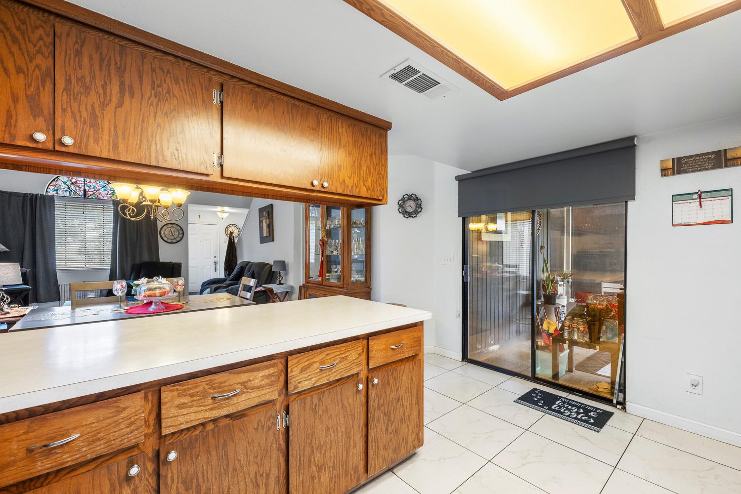 1592 North Ferger Avenue Fresno, CA 93728 - Photo 17 of 30 a view of a kitchen with counter top space