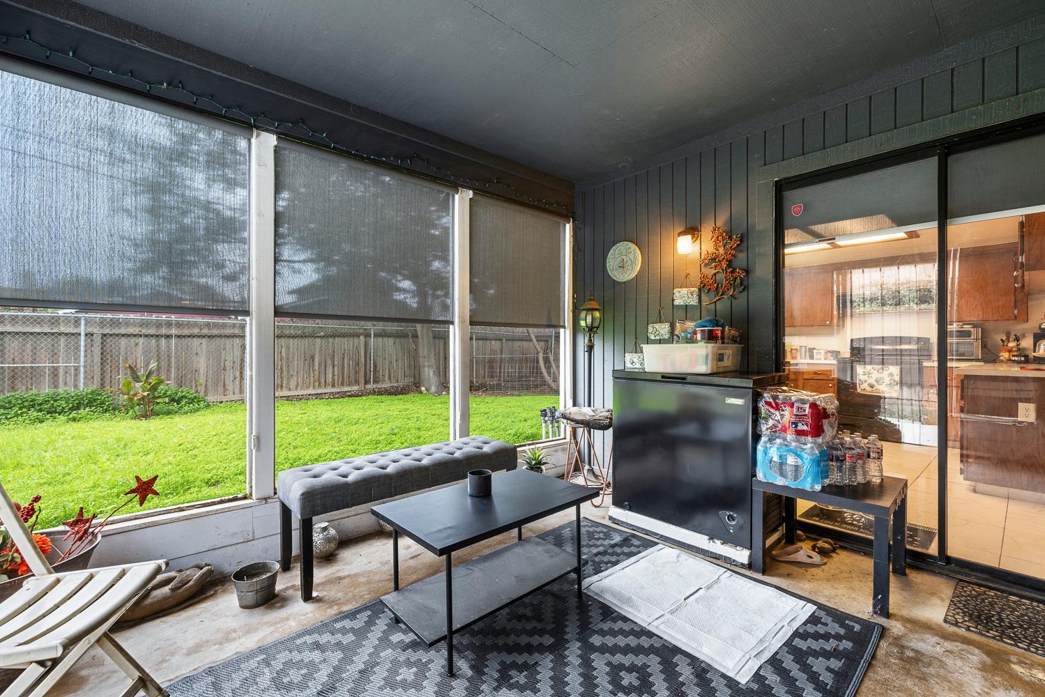 1592 North Ferger Avenue Fresno, CA 93728 - Photo 26 of 30 a view of a living room and a patio