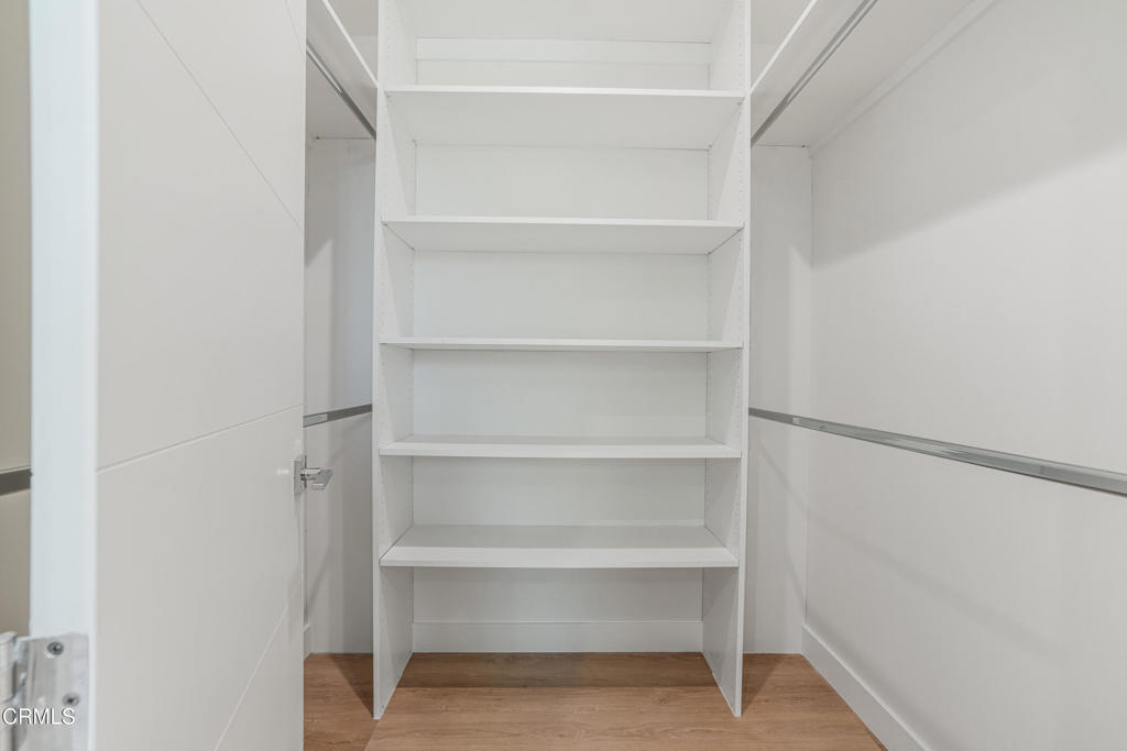 2821 Los Robles Road Thousand Oaks, CA 91362 - Photo 34 of 68 a view of walk in closet with empty racks