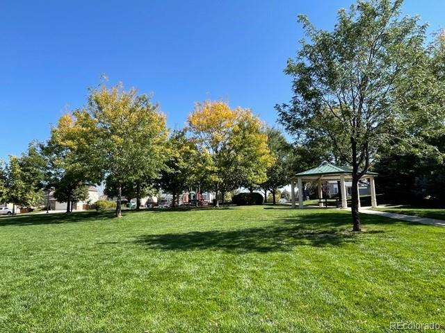 465 Territory Lane Johnstown, CO 80534 - Photo 24 of 24 a front view of a house with a garden