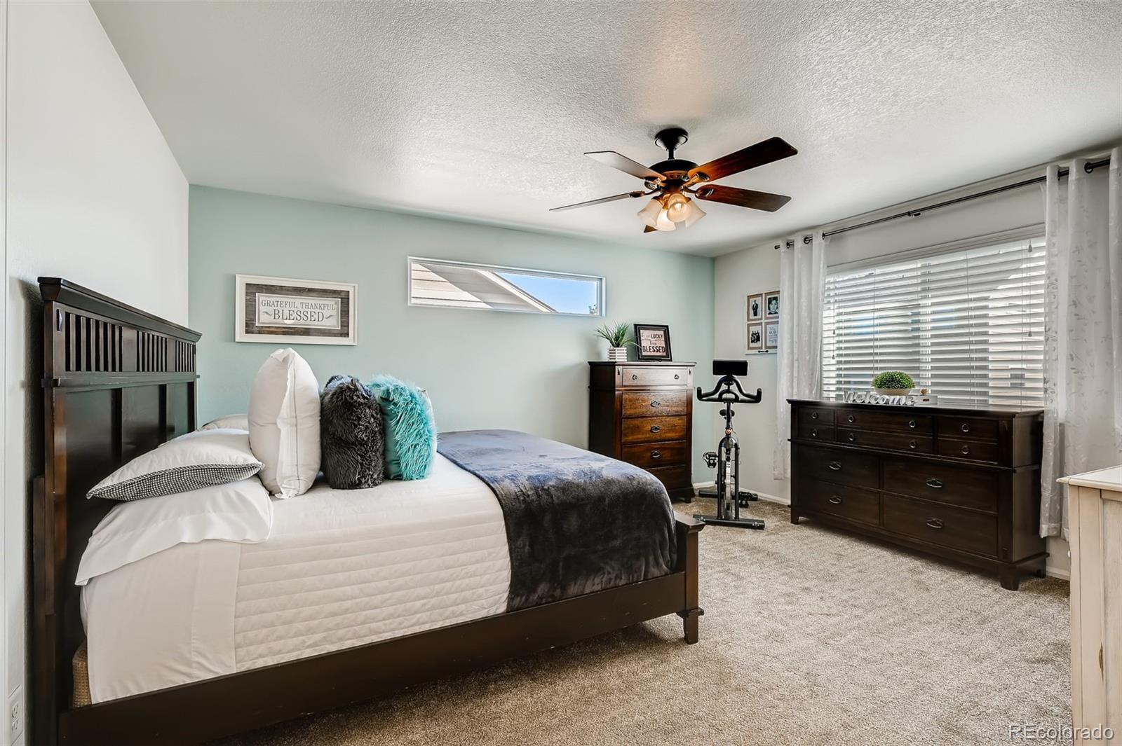 465 Territory Lane Johnstown, CO 80534 - Photo 8 of 24 a bedroom with a bed dresser and a window