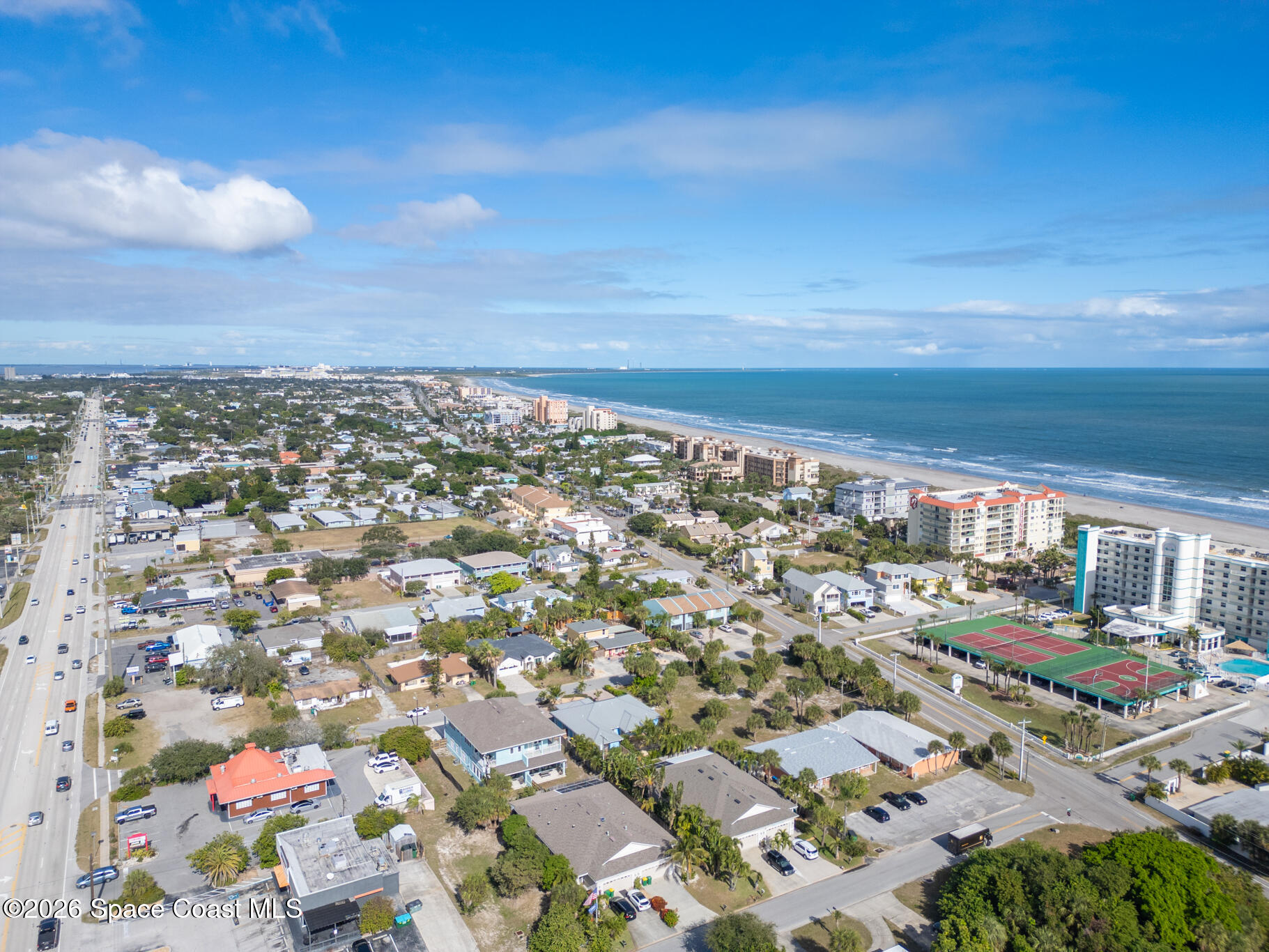 131 Harding Avenue, Unit 131 & 129 Cocoa Beach, FL 32931 - Photo 3 of 47 Aerial View