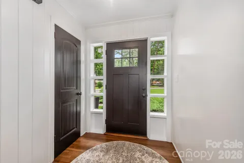 a view of bedroom with window