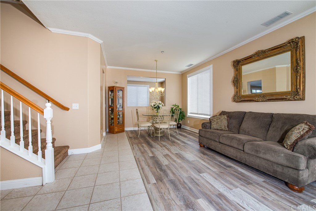 19390 De Marco Road Riverside, CA 92508 - Photo 4 of 29 Livingroom and dining room view from front door