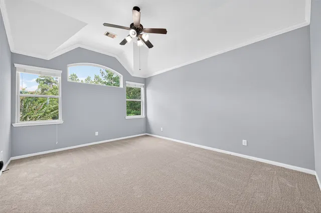 a bathroom with a bathtub sink and mirror