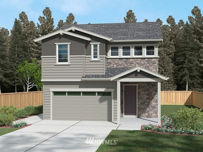 4315 224th Street Southeast Bothell, WA 98021 - Photo 1 of 3 a front view of a house with a garden