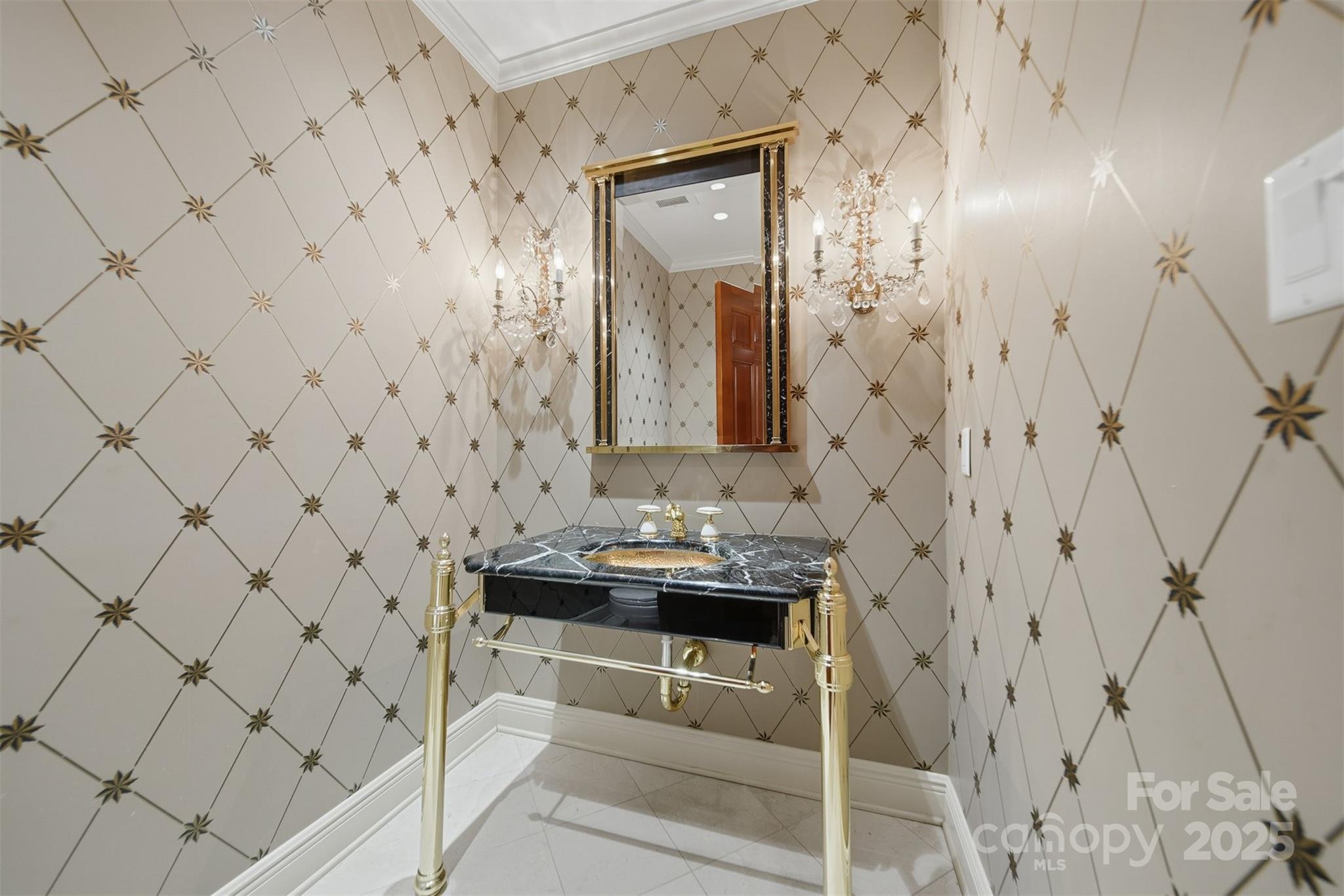 3619 Links Drive Conover, NC 28613 - Photo 27 of 48 a bathroom with a sink and a mirror