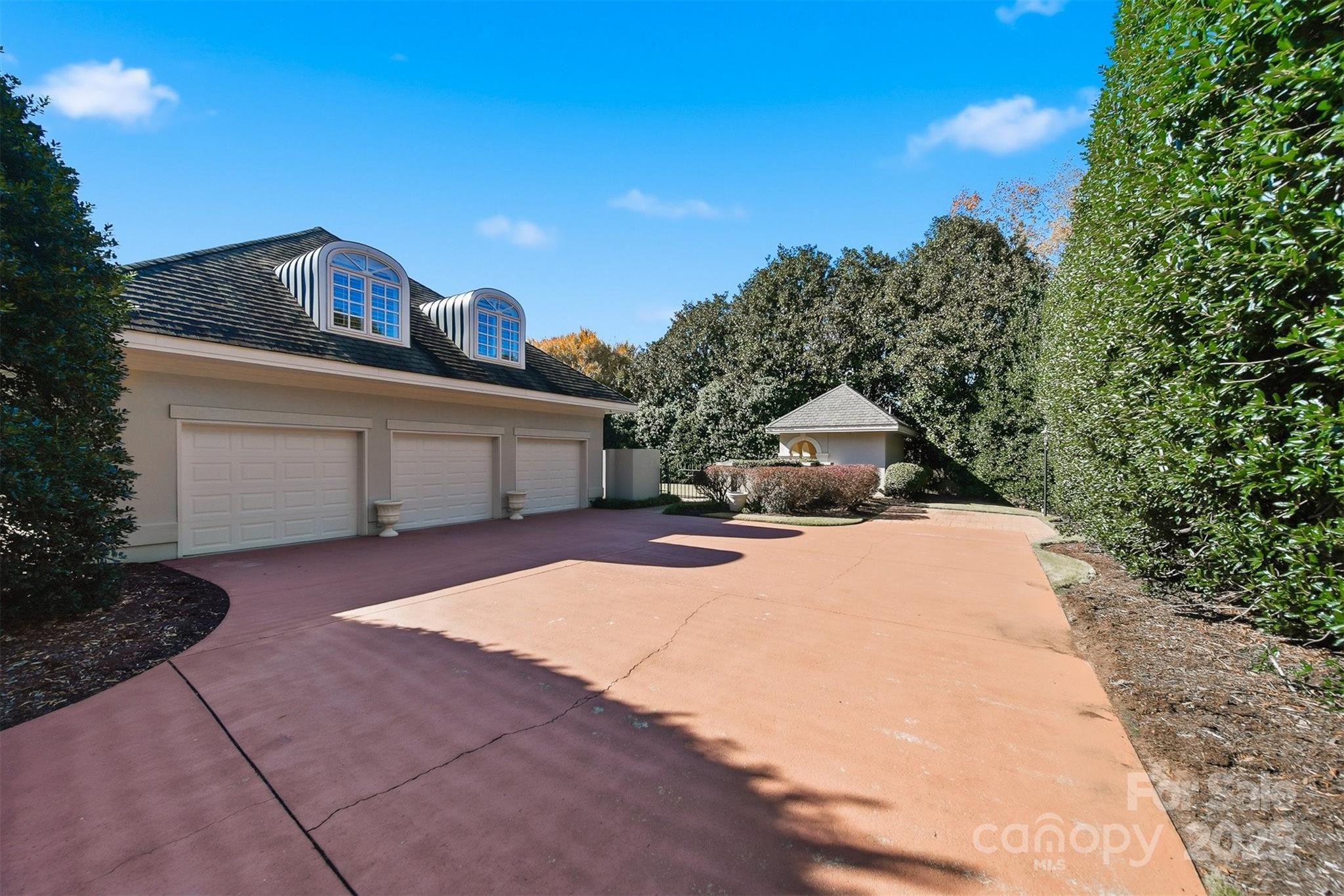 3619 Links Drive Conover, NC 28613 - Photo 29 of 48 a front view of a house with a yard and garage