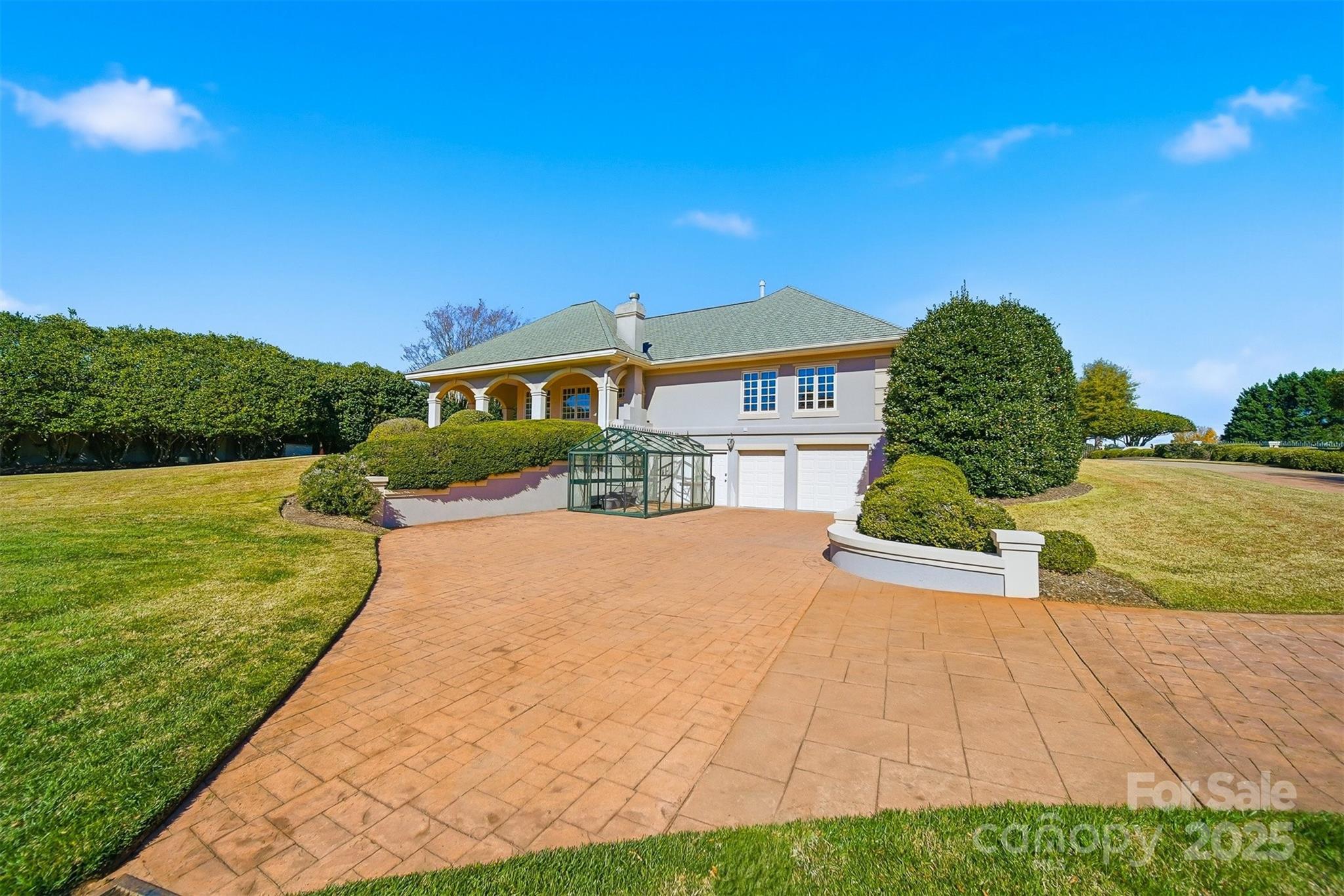 3619 Links Drive Conover, NC 28613 - Photo 41 of 48 a view of a house with a yard and potted plants