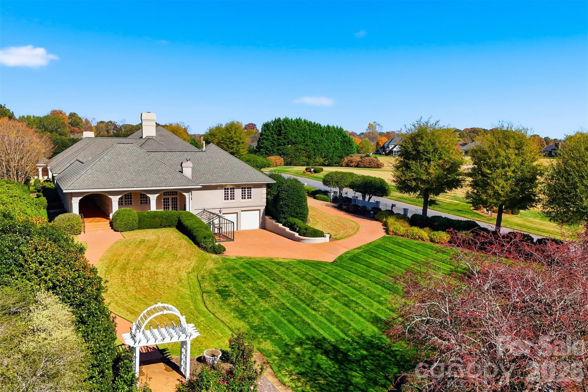 3619 Links Drive Conover, NC 28613 - Photo 45 of 48 an aerial view of a house