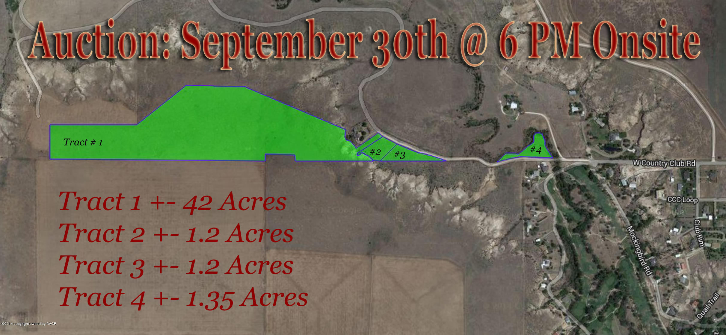 Tract 1 West Country Club Road Canyon, TX 79015 - Photo 1 of 25 Main Map Pic