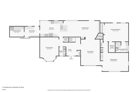 $850,000 | 711 Woodland Drive, Pittsburgh, PA 15238