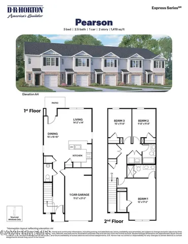 $1,800 | 3500 Sunstone Way, Unit 2, Winterville, NC 28590