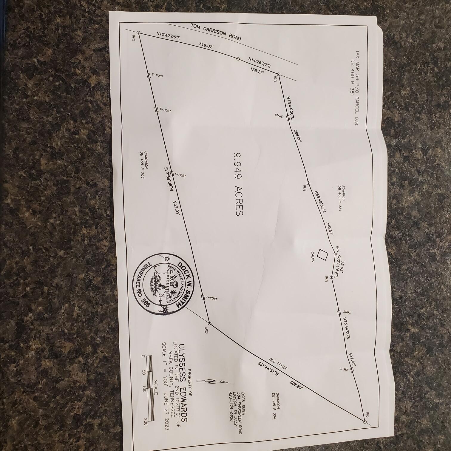 0 Tom Garrison Road Evensville, TN 37332 - Photo 25 of 25 Survey