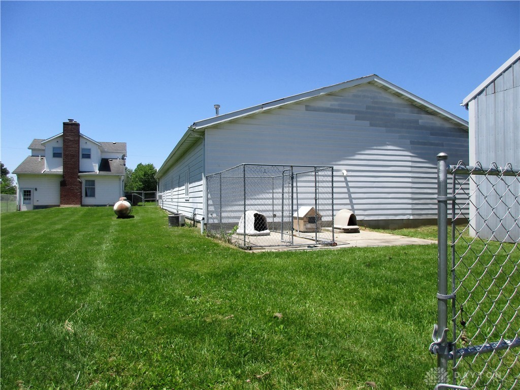 9132 Barnes Road Clayton, OH 45315 - Photo 4 of 48 Back yard fenced
