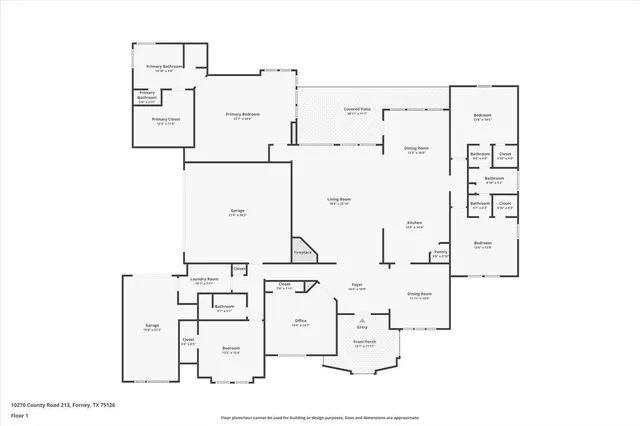 $639,999 | 10270 County Road 213, Talty, TX 75126