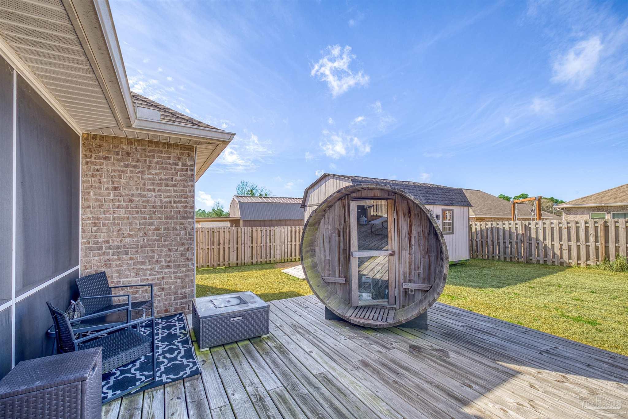 327 Cayden Way Cantonment, FL 32533 - Photo 57 of 64 a view of roof deck with patio